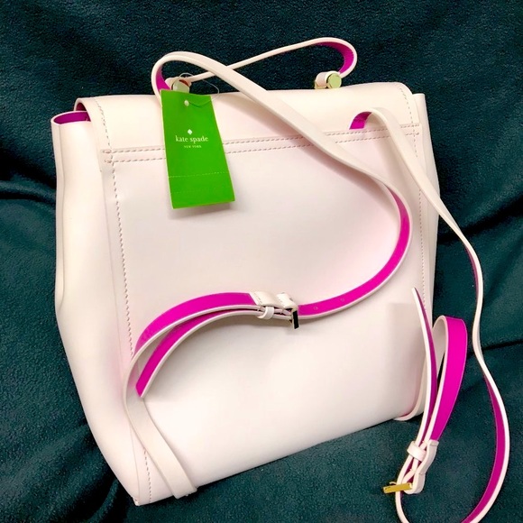 Kate Spade Arbor Hill Megyn Leather Backpack Pink display picture 2